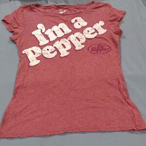 Dr Pepper - I'm A Pepper Women's M Looks S Though- It May Have Shrunk A Tad- Tee